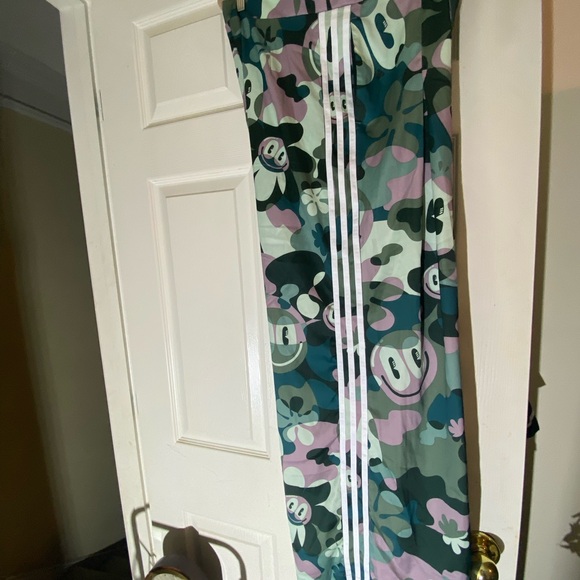 adidas Multicolor Wide Leg Pants - Picture 5 of 7